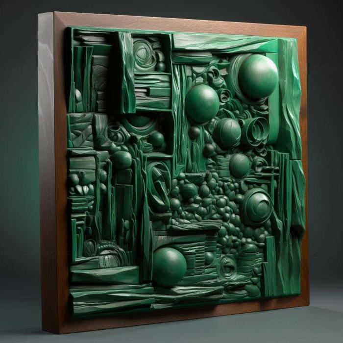 نموذج ثلاثي الأبعاد لآلة CNC 3D Art 